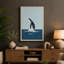 Breaching Whale Coastal - Wrapped Canvas-101625723-101625698