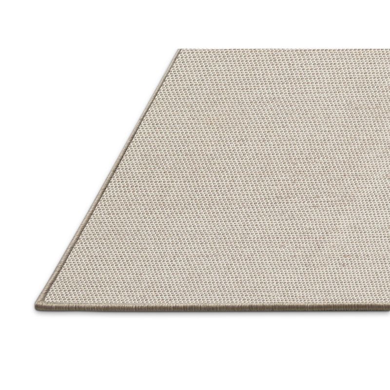 Surface beige contemporaine tapis, Rectangle 5 pi x 7 pi