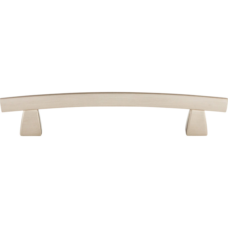 Arched Bar Pull, Brushed Satin Nickel, 5" Center to Center