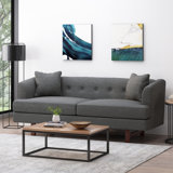 73.5" Tuxedo Arm Sofa, Comfortable Sofa, Accent Sofa