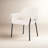 Gloriette 19.62'' H Upholstered Metal Armchair-61600910