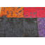 Area Cowhide Patchwork Area Rug in Black/Red/Blue-1382051258
