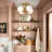 Stauton Bonyu Modern Glass Bubble Flush Mount