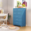 Armoire de rangement en bois à 7 tiroirs avec organisateur de sortie intégré pour la chambre à coucher, le salon et le bureau-130118493