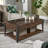 Reasor Glass Top Coffee Table