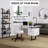 Andrea Manufactured Wood Standard Bookcase with 5 Shelves-1929069933