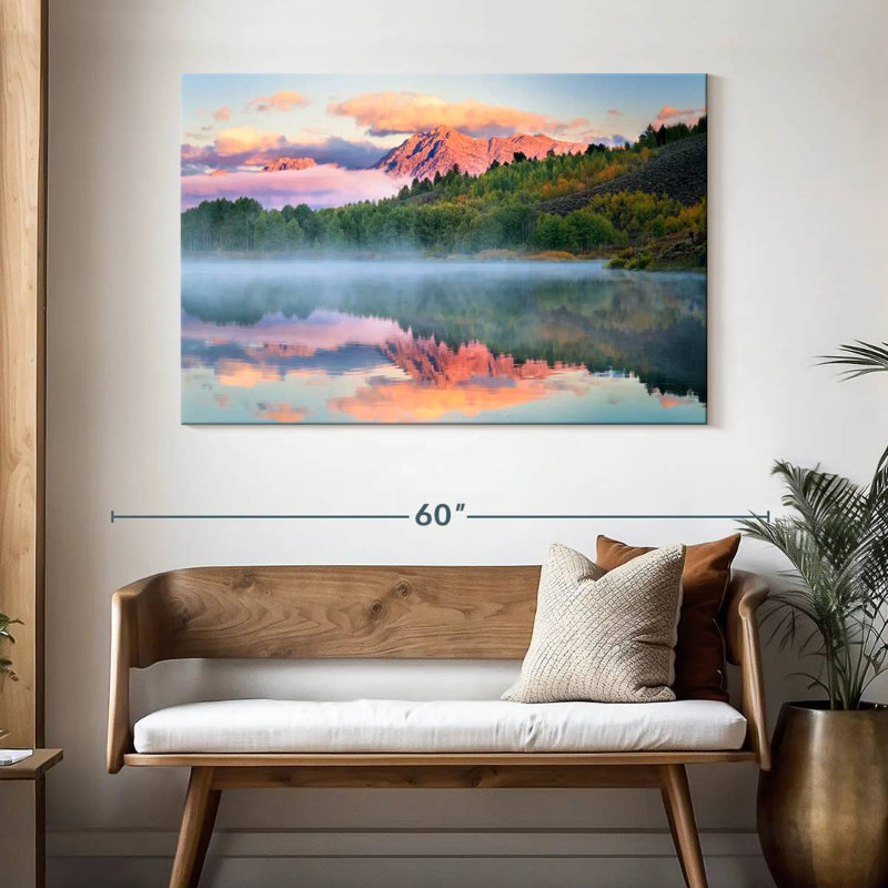 Alvord Snake River Grand Teton, H 32 po x l 48 po