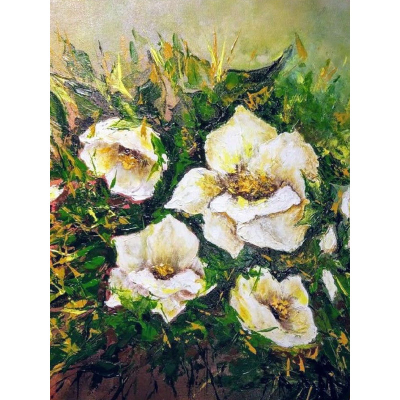 Nid de la nature | Acrylique sur toile | Par Jolly Sharma