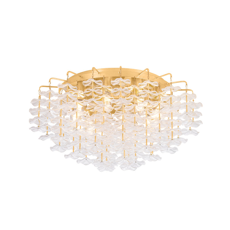 Alsace semi-encastré, H 12,25 po x l 12,25 po x P 24 po, 8 lumières