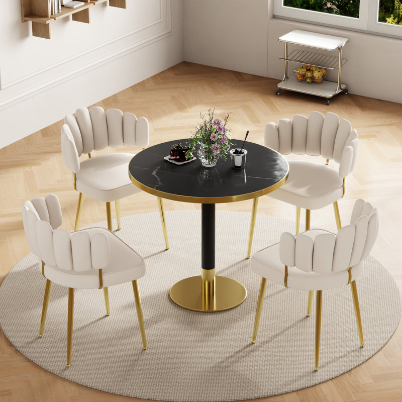 Ensemble repas 31,5 pi, 4, Black, Beige