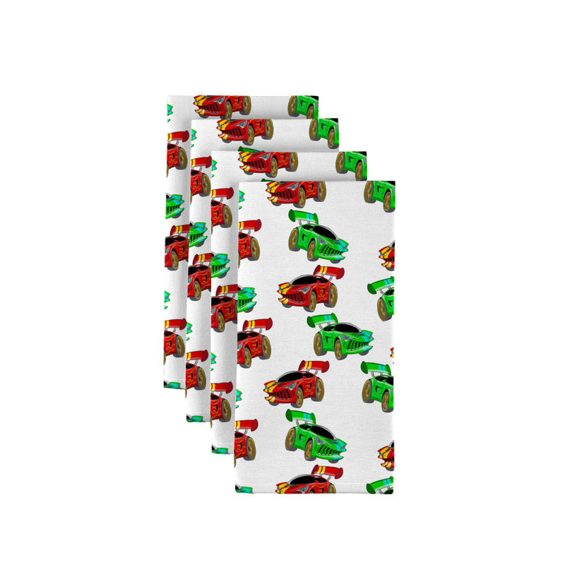 Enno Polyester Abstract Square Napkin