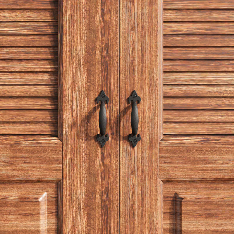 Wrought Iron 3 7/8" Center Arch Pull Multipack