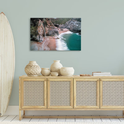 Art mural sur toile "Falaises tropicales" par Dennis Frates