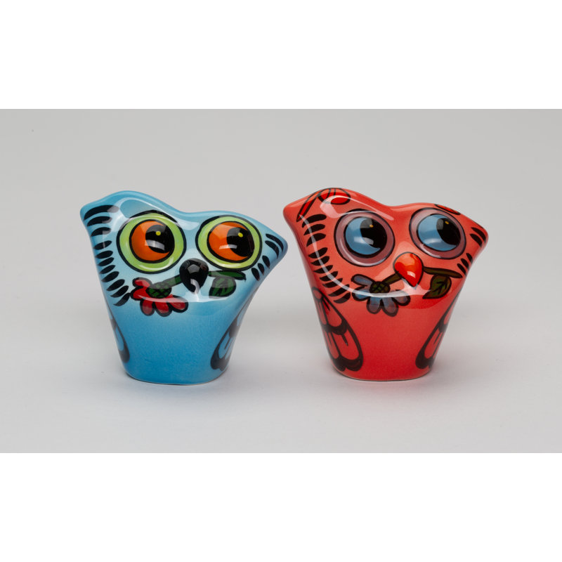 Funky Owl Salt And Pepper