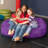 Jaxx Jr. Bean Bags Microfiber / Microsuede Bean Bag Chair & Lounger-19034377
