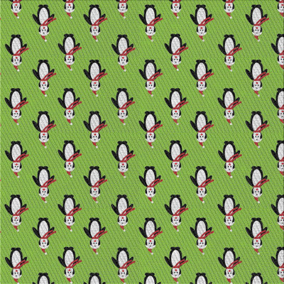 Tapis décoratif vert Tomy