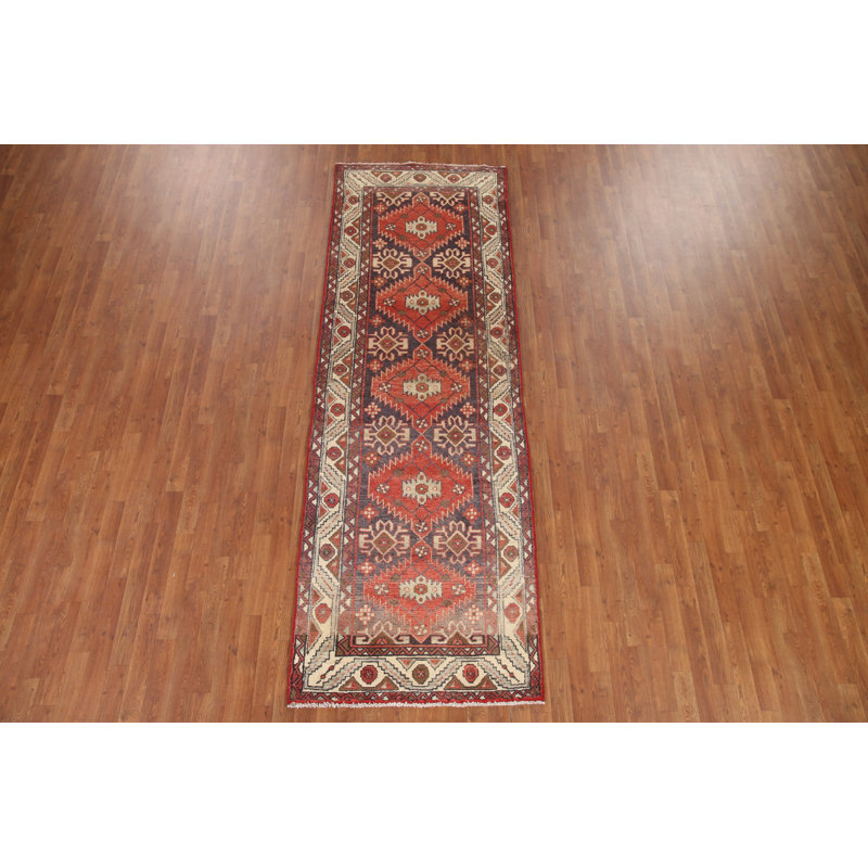 Tapis de couloir rétro Vintage Sarouk 3 x 10