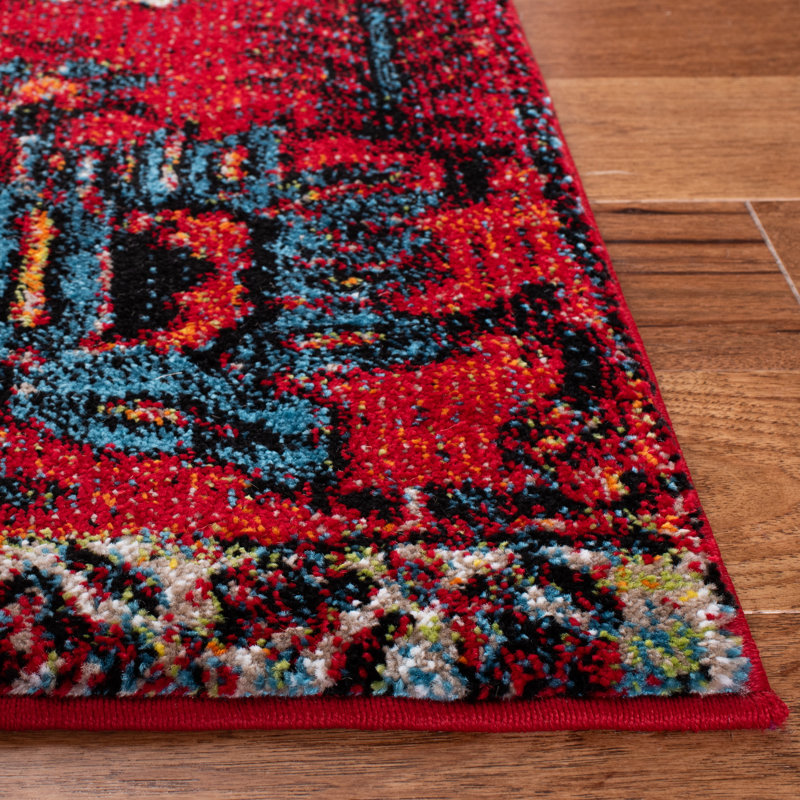 Duechle Performance Southwestern Rug, Rectangle 6'7" x 9'