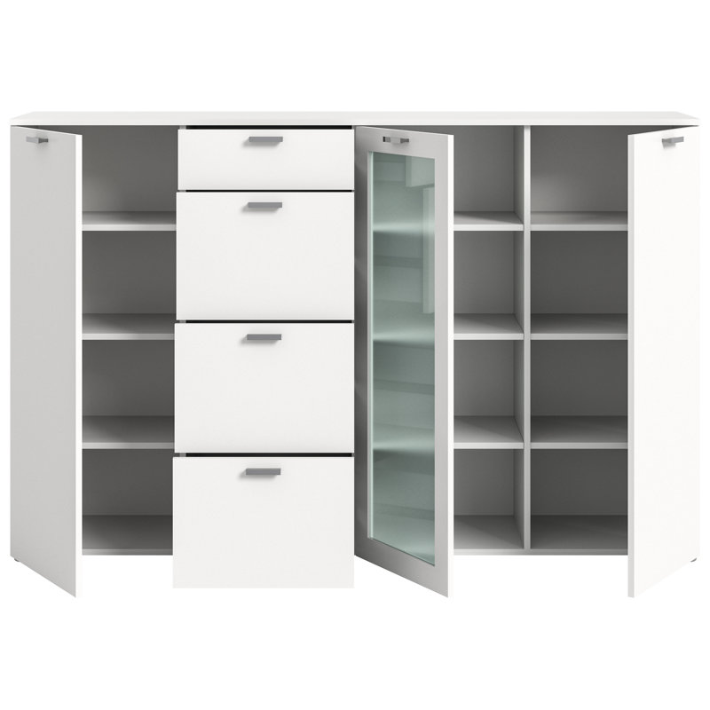 Anapaula Chest Of Drawers With 4 Drawers, White