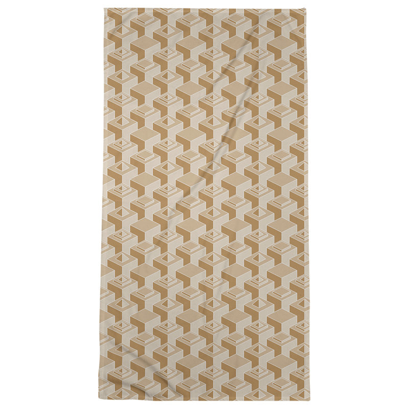 Jordao Beach Towel, Orange/White