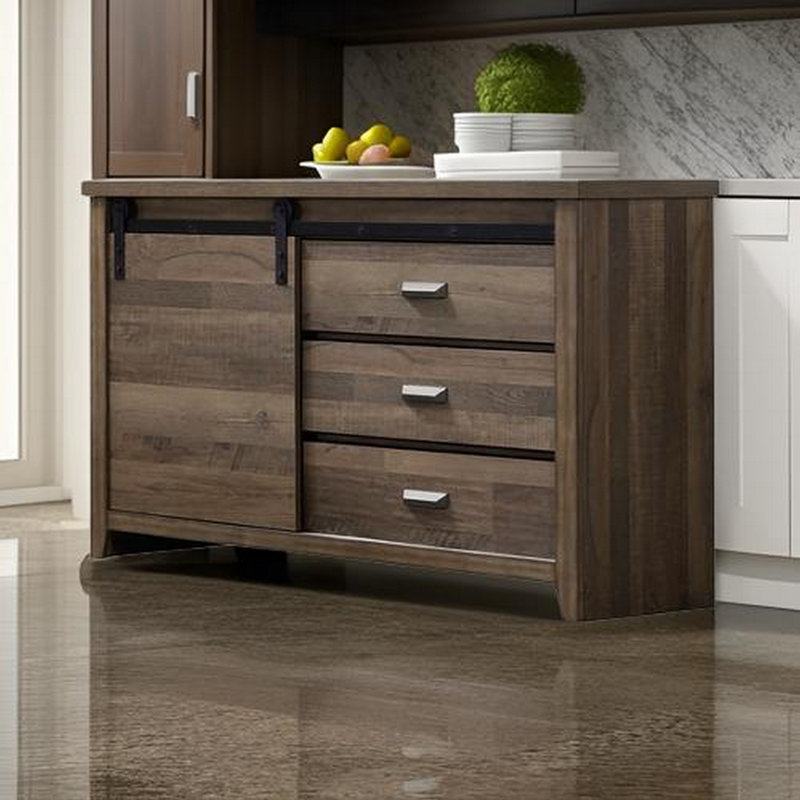 Commode combinée 3 tiroirs Juliessa