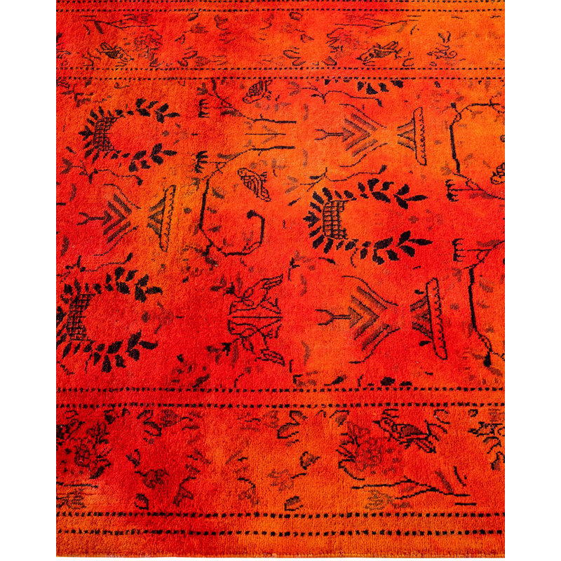Damilja One-of-a-Kind 3' 2" X 5' 4" Hand Knotted Area Rug