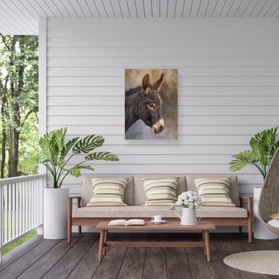David Stribbling Donkey Outdoor  Canvas