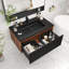 Base de meuble-lavabo simple mural seulement-126041624