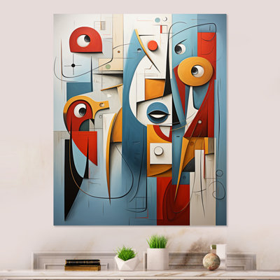 " Cubism Geometric Portrait I "