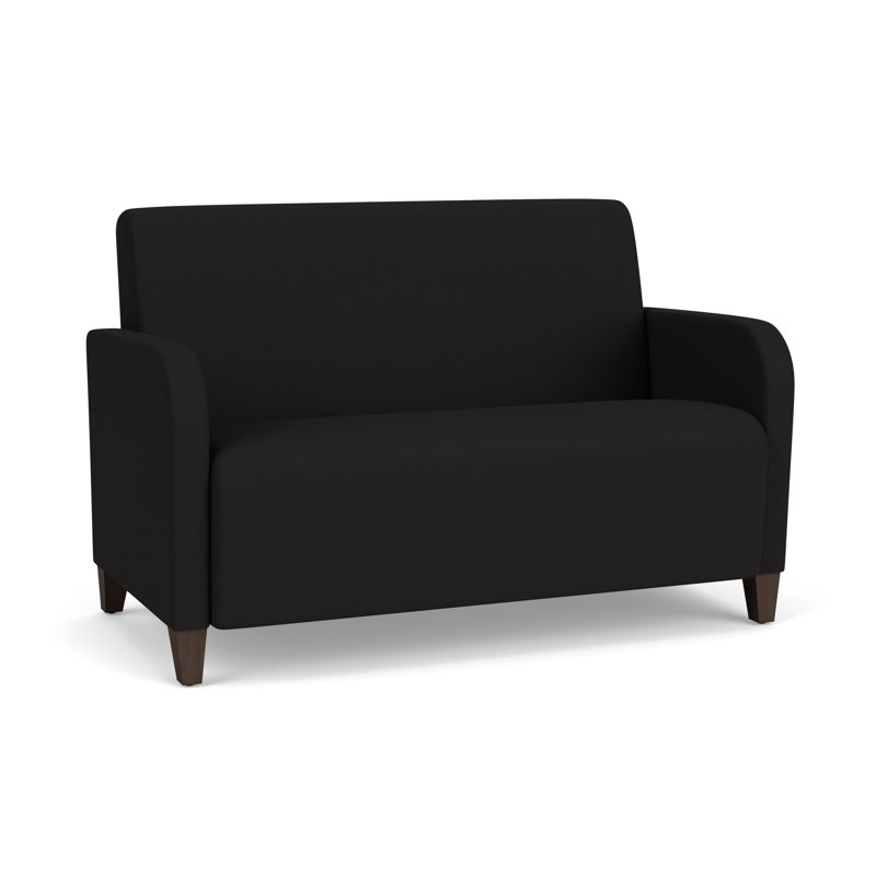 Causeuse de réception Siena, Bordeaux Patriot Plus - nettoyez le vinyle avec un, Moka