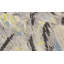 One-of-a-Kind Hand-Knotted High-Quality Gray/Blue/Yellow/Black Area Rug