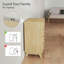 Commode Closet, commode double 4 tiroirs pour chambre à coucher