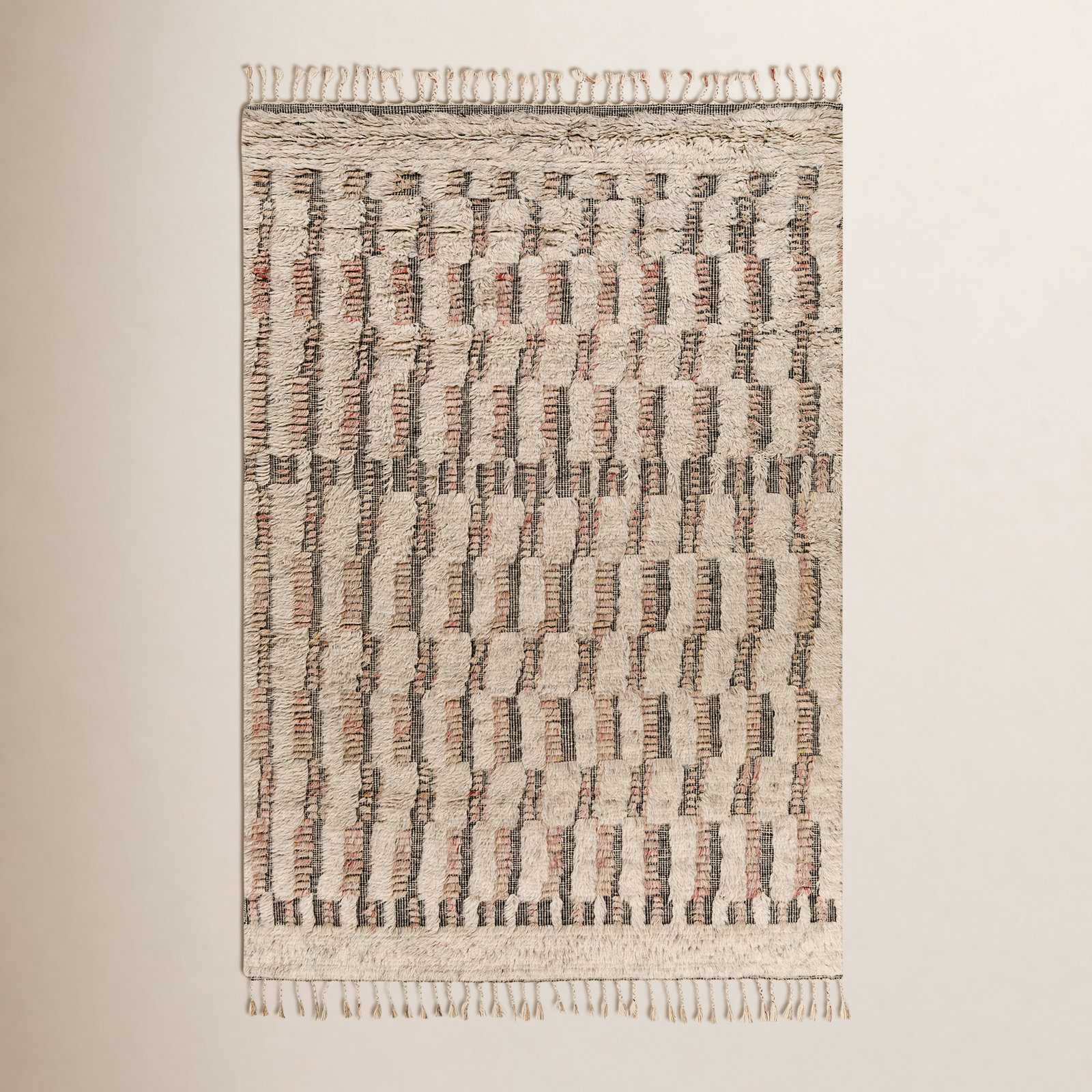 Ro Hand-Knotted Moroccan Rug, Rectangle 2' x 3'