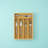 JoyJolt Bamboo 5 Slot Flatware Drawer Organizer for Kitchen Utensils-98922623