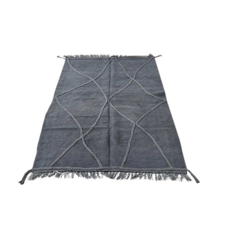 Tapis bleu 3x5 Pinkerton
