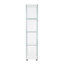 Vitrine à une porte avec 4 tablettes-197204803