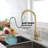 Touch Kitchen Faucet With Pull Down Sprayer-116628759