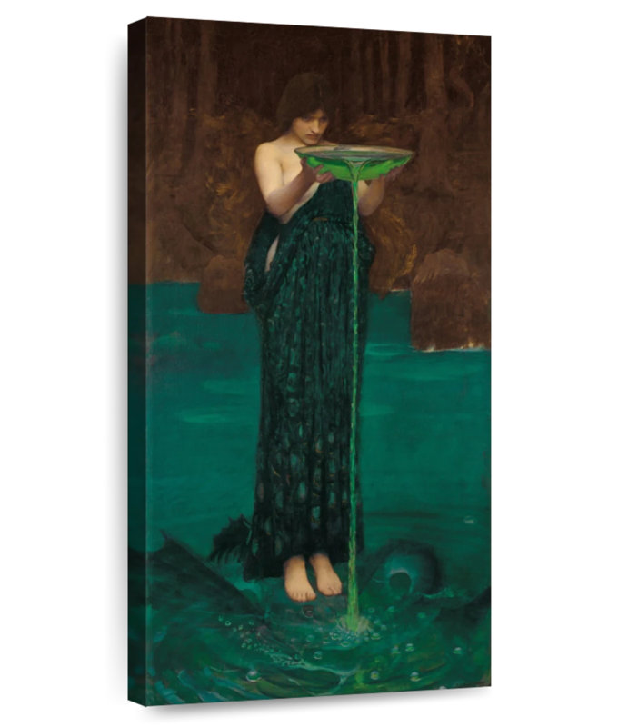 Circe Invidiosa, 24" H x 12" W