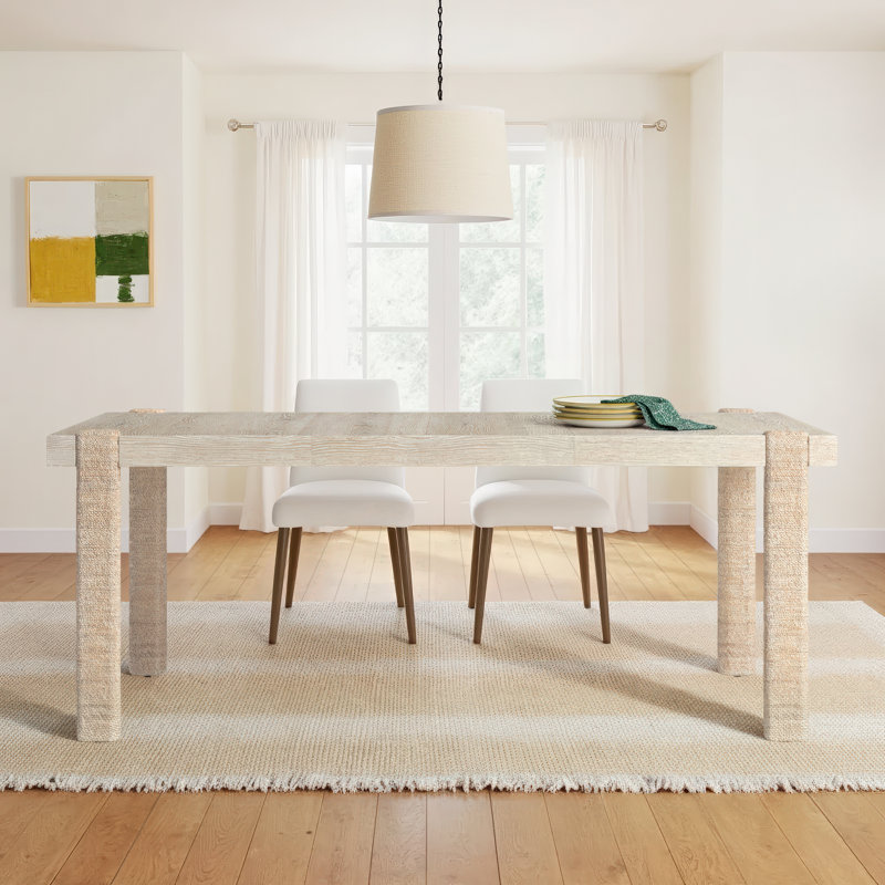 Commerce & Market Seaside Rectangle Dining Table with 1-22in Leaf
