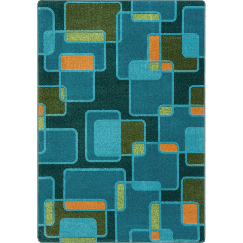 Kid Essentials Reflex Area Rug, Rectangle 5'4" x 7'8"