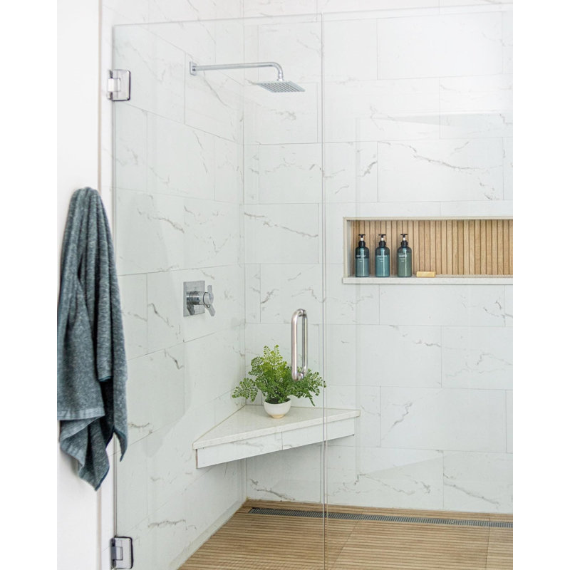 Dreamstone 12X24 Polished Porcelain Tile, Carrara Giola Polished