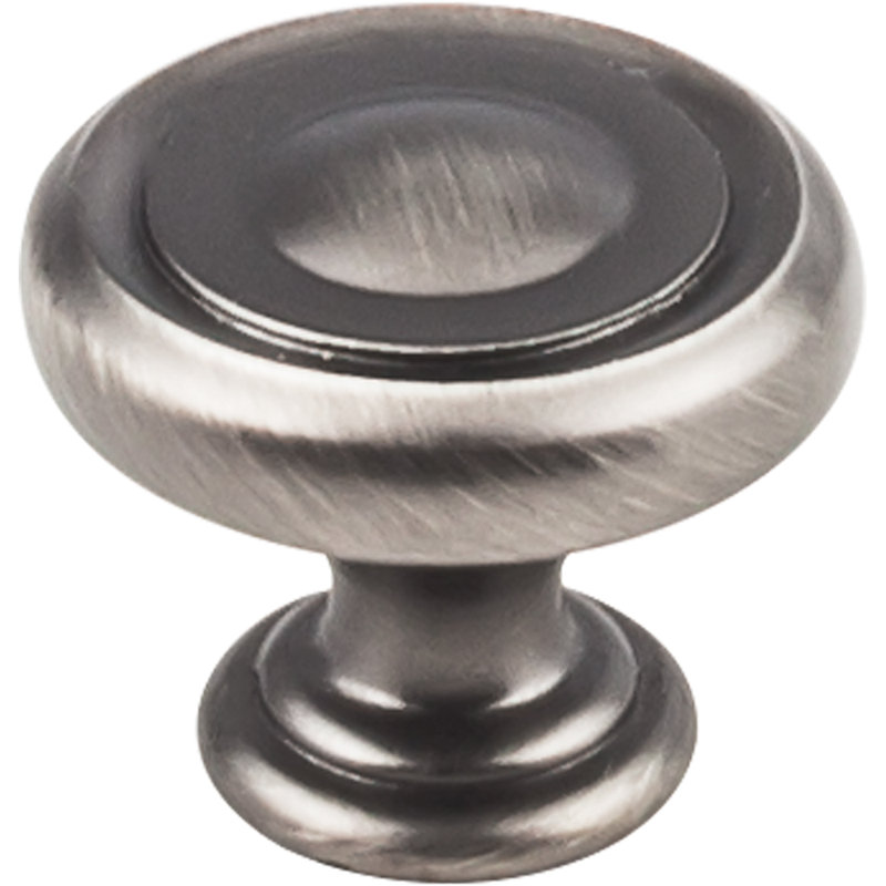 Bremen I Mushroom Knob, Brushed Pewter