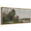 «Countryside Forest River Landscape», très grand art mural encadré, impression sur toile-106766786-111696284