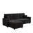 83.5'' Convertible Sleeper Sofa with Pull-Out Bed, Corduroy L Shaped Sectional Couch with Storage Chaise & USB Charging Port-34208683