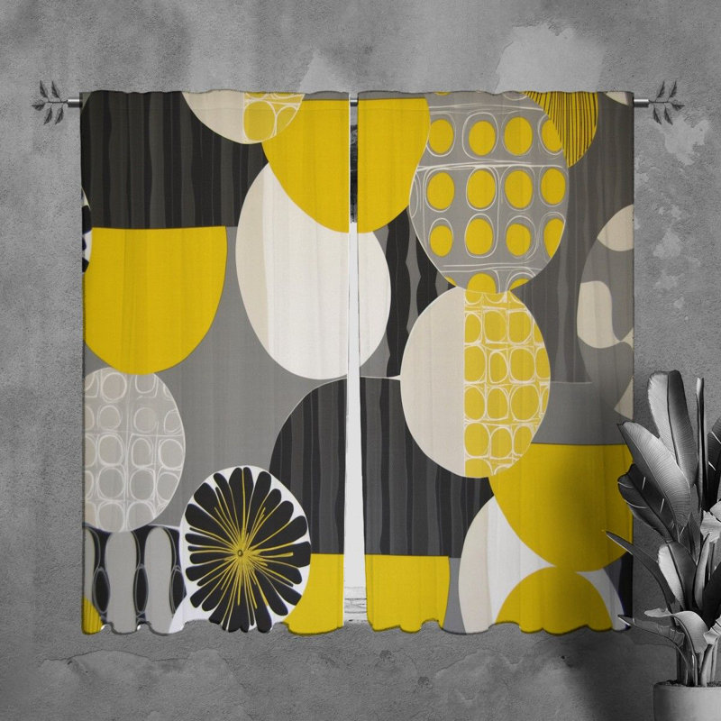 Samauria Room Darkening Curtain Pair, 20" W x 61" L