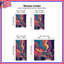 Ensemble de rideaux de fenêtre colorés et rideaux obscurcissant - 2 panneaux-129135513-129135519