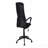 Office Chair, Adjustable Height, Armrests, Swivel, Ergonomic, Work, Black Fabric, Black Metal, Contemporary, Modern