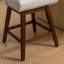Ensemble de 2 tabourets pivotants à hauteur de comptoir, tabouret de bar rembourré de 26 po de hauteur-1094451712