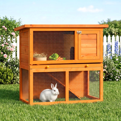 Britton Weather Resistant Rabbit Hutch