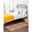 Tapis transitionnel de couleur orange rouille-1982639064